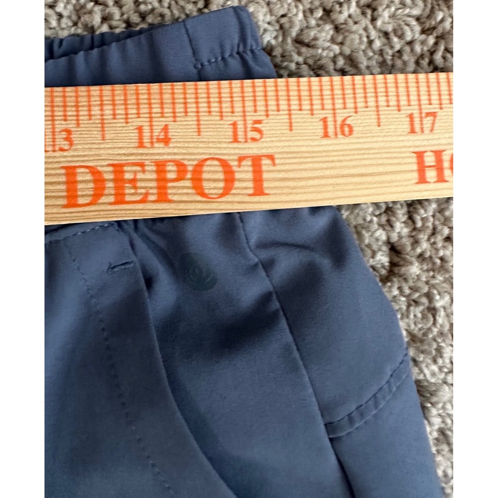 Apana Womens Blue Cargo Jogger Pants Elastic Waist Toggle Cuffs Size Large EUC - Picture 8 of 9